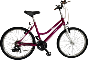 Rower 24” aluminium różowy damski MTB 18 biegów Shimano 22235_2